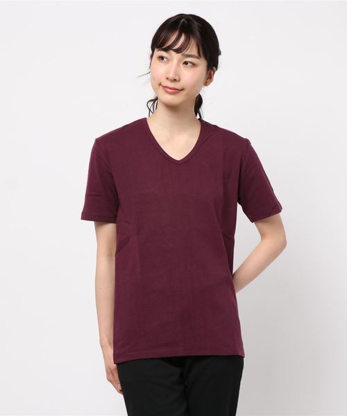 NO WAY tシャツ /Bling Leads/VネックTシャツ レディース
