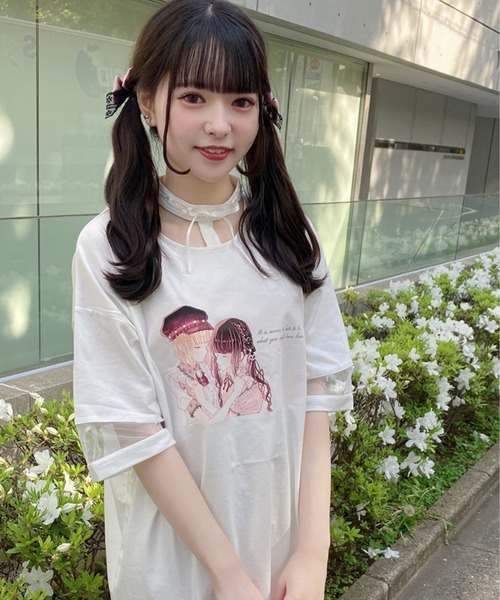Tシャツ Tシャツ フォーティーンコラボチョーカーbigtシャツ Zozotown Paypayモール店 通販 Paypayモール
