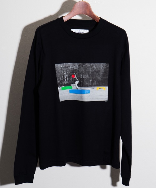 tシャツ JANESMITH ジェーンスミス / RT YOMPKINS SQUARE PARK L/S グラフィックプリントビッグシルエットロンT
