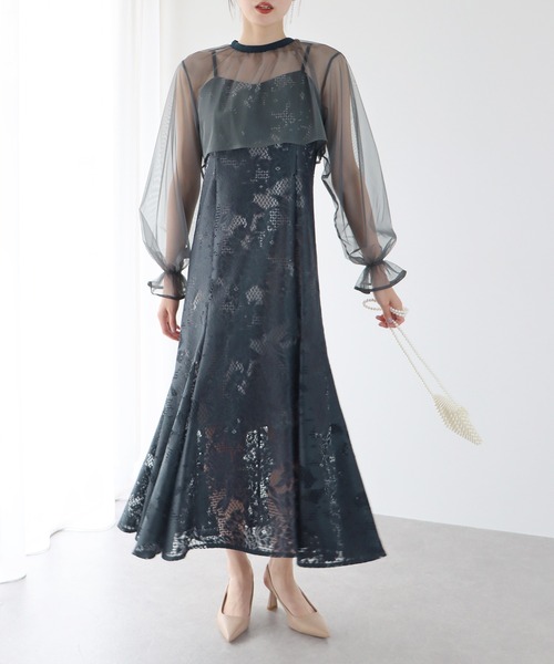 BLUEEAST（ブルーイースト） ドレス ボレロxレースマーメイド