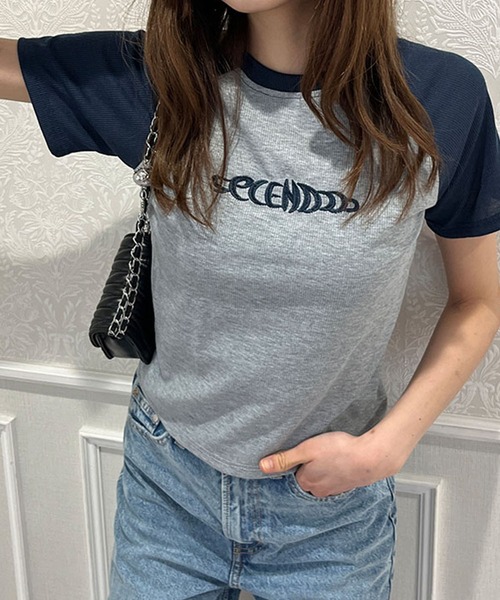 新品♪Radyﾌﾞﾛﾝﾄﾞｷｬﾐｶﾞｰﾙtｼｬﾂ&amp;ﾁﾋﾞtｼｬﾂ2点set Rady ～レディ～