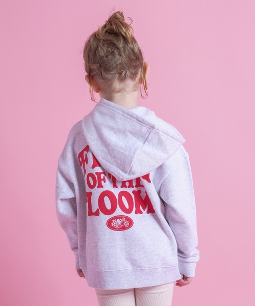 FRUIT OF THE LOOM（フルーツオブザルーム） パーカー KIDS裏毛ジップ