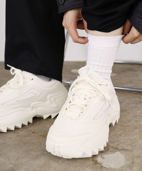 FILA ローカット　厚底25cm ROOP TOKYO スニーカー FILA/フィラ TWISTER 厚底スニーカー