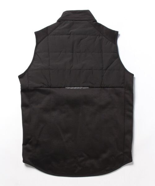 ブラック ダウンベスト ノースリーブ CW-X ダウンベスト ベスト ベストジャケット ノースリーブ メンズ