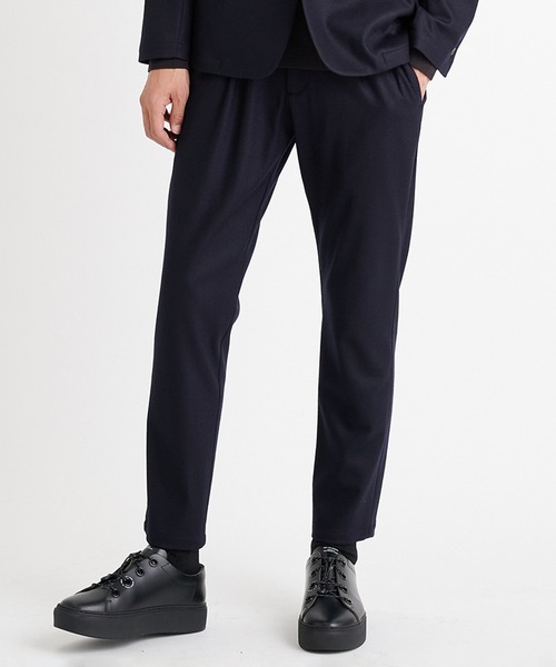 スラックス 「THE TOKYO/ザトウキョウ」Flanne Lana Cashmere Touch