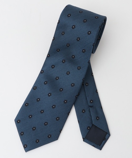 MEN'S BIGI ネクタイ 花小紋柄シルクネクタイ : ZOZOTOWN Yahoo