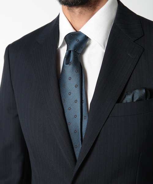 MEN'S BIGI ネクタイ 花小紋柄シルクネクタイ : ZOZOTOWN Yahoo