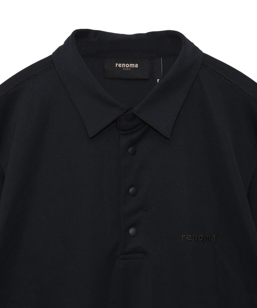renoma PARIS ポロシャツ NOIR SHORT SLEEVE POLO SHIRT メンズ