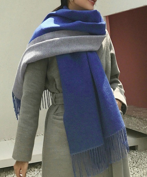 miniministore（ミニミニストア） マフラー ストール リバーシブル