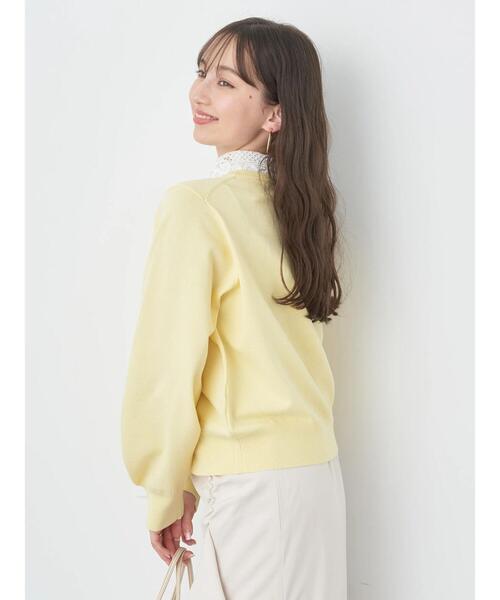 earth music&ecology ニット セーター 襟付きニットプルオーバー