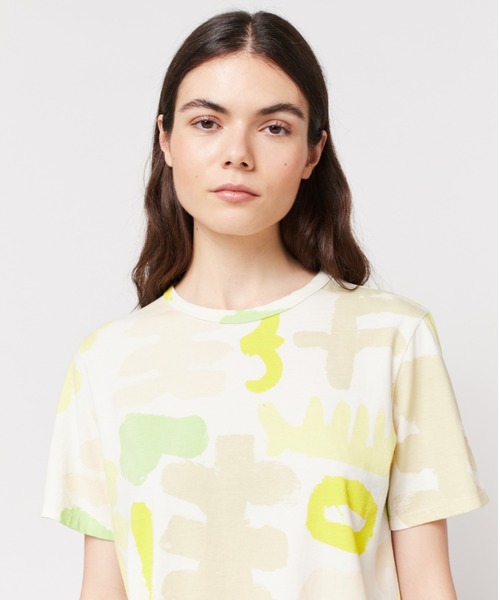 tシャツ Carnival print T-shirt レディース