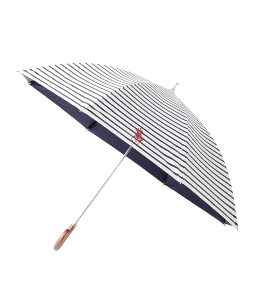 POLO RALPH LAUREN 傘 晴雨兼用日傘 ワンポイントボーダー