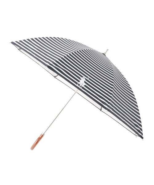 POLO RALPH LAUREN 傘 晴雨兼用日傘 ワンポイントボーダー