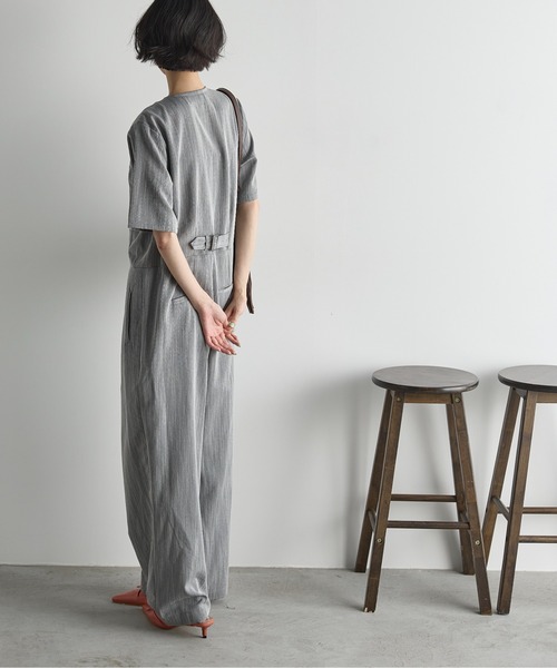 最終値下げ MEER. ストラップストレートオールインワン(シルバー) 最終SALE MEER. ストラップストレートオールインワン(シルバー)