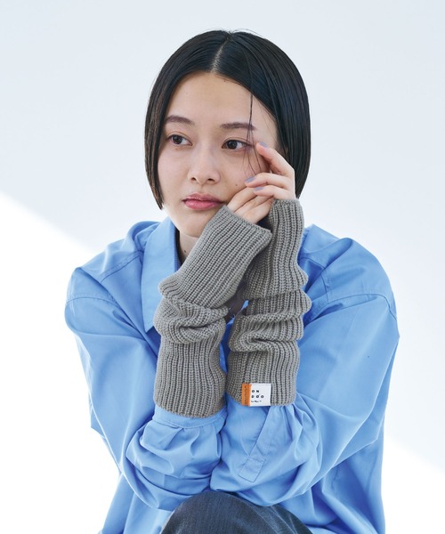 Wpc. アームカバー ONDOO リブニットウォームアームカバー レディース