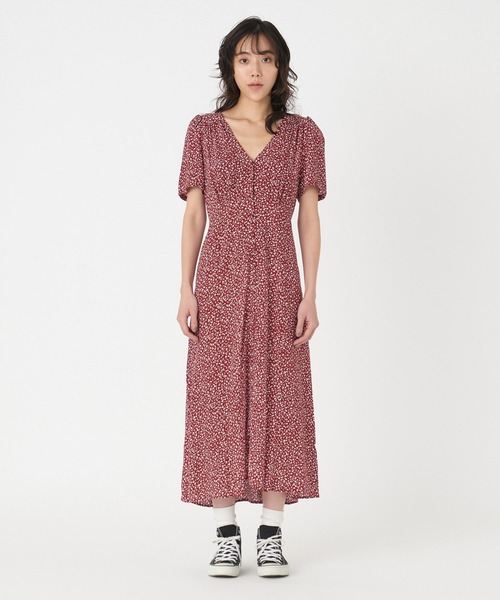 リーバイス] ワンピース SARINAミディドレス 不相応 半袖 レディース 