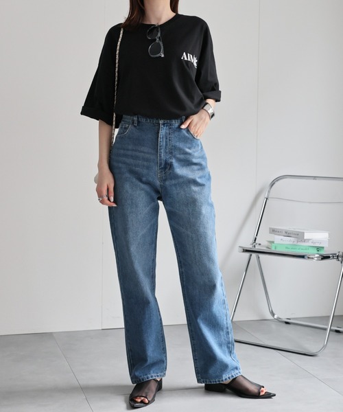 tシャツ 「ユニセックス」フラワー刺繍Tシャツ/半袖/カットソー レディース メンズ | CREARE -LINO- | 15