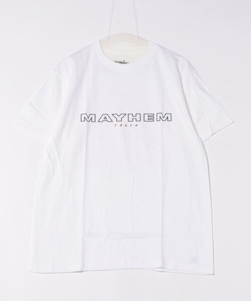 Mサイズ It's Alright グラフィック Tシャツ ホワイト 新品 白 ARCHIVER tシャツ 半袖 「8」「it」MAYHEM/graphic T レディース