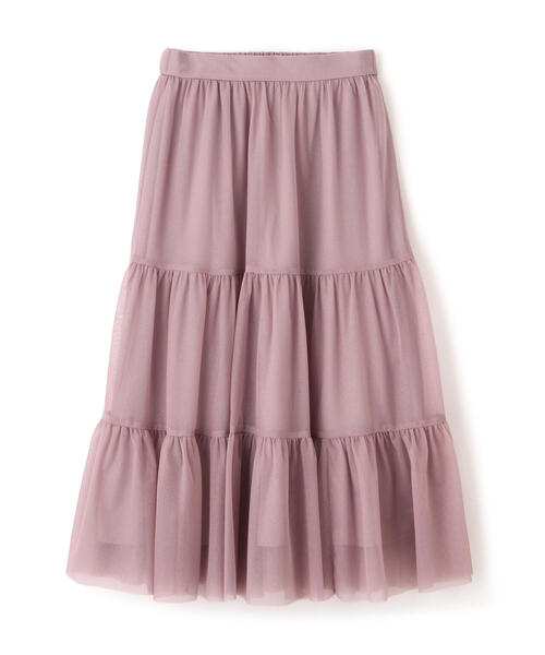 PROPORTION BODY DRESSING スカート 重ねラメチュールティアード