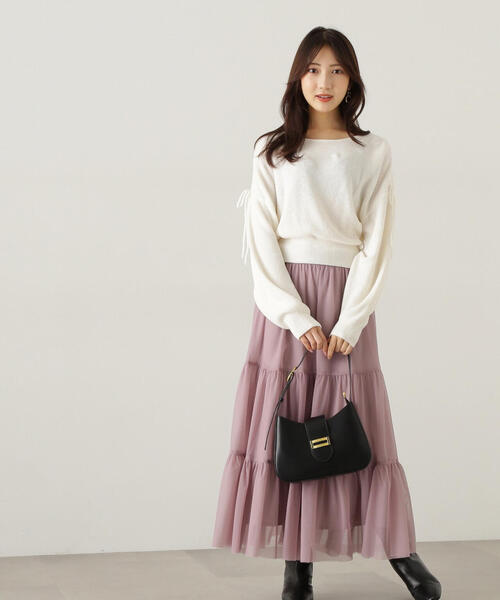 出品19時まで！美品AKANEUTSUNOMIYAラメ フリルスカート ゴールド 楽天市場】ラメ3段フリルスカート☆/G【フリル ラメ セクシー