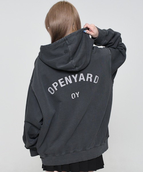 パーカー 「OY/オーワイ」 PIGMENT DYED OPYD HOODIE/ピグメントダイドフーディー レディース メンズ