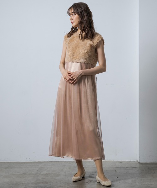 kaene ドレス kaene ドレス 「kaene」2wayエプロンワンピースドレス/結婚式