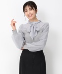 ニット セーター ボウタイビスチェドッキングニ...の詳細画像4
