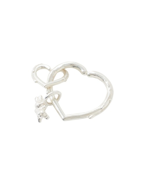 MILKFED. × LANIE MELTY HEART CHAIN RING MILKFED.（ミルクフェド） 指輪 リング × LANIE MELTY HEART CHAIN