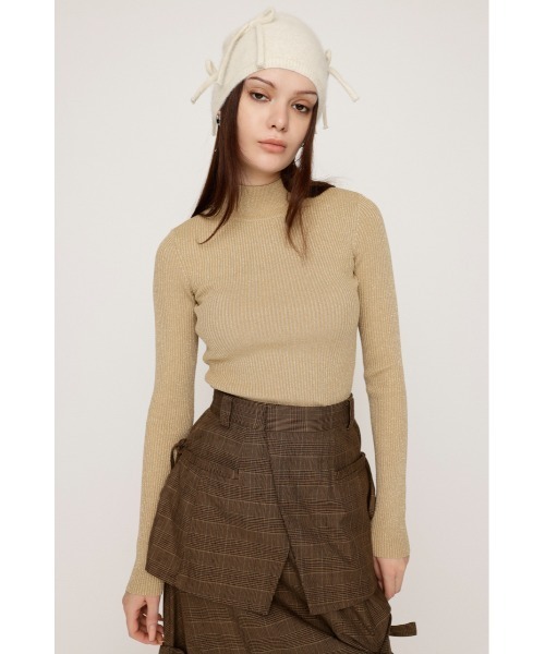 SLY（スライ） ニット セーター GLITTER COMPACT TOPS グリッター