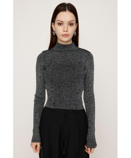 SLY（スライ） ニット セーター GLITTER COMPACT TOPS グリッター