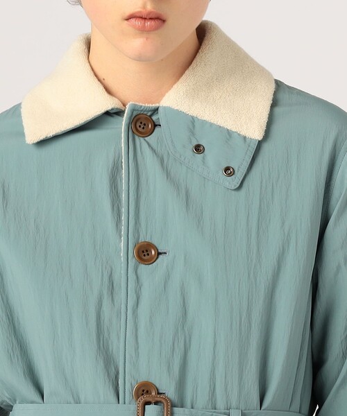 SALE⭐︎ES RECH ダブルウールコート 38 背中ダウン入り セール】ウールリバーダブルコート（その他アウター）｜evernavy