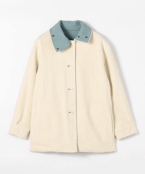 BACCA ウールブルゾン BACCA（バッカ） ダッフルコート コート レーヨンウール リバーシブル