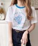 tシャツ 半袖 トレンドのディテールが魅力。シ...の詳細画像1