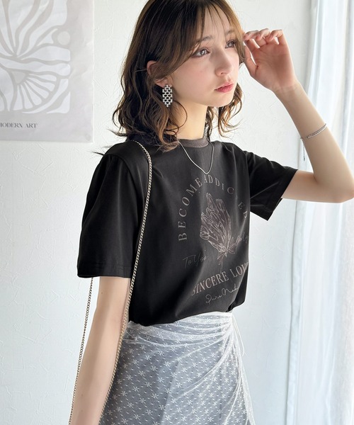 classicalelf tシャツ トレンドのディテールが魅力。シルケット