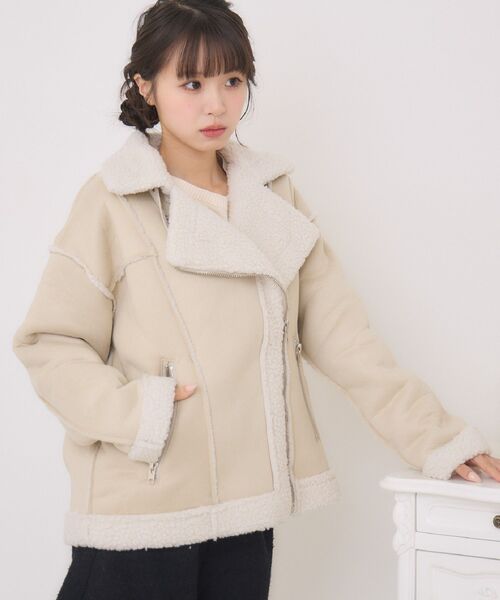 Emsexcite（エムズエキサイト） コート アウター ボアフライトJK