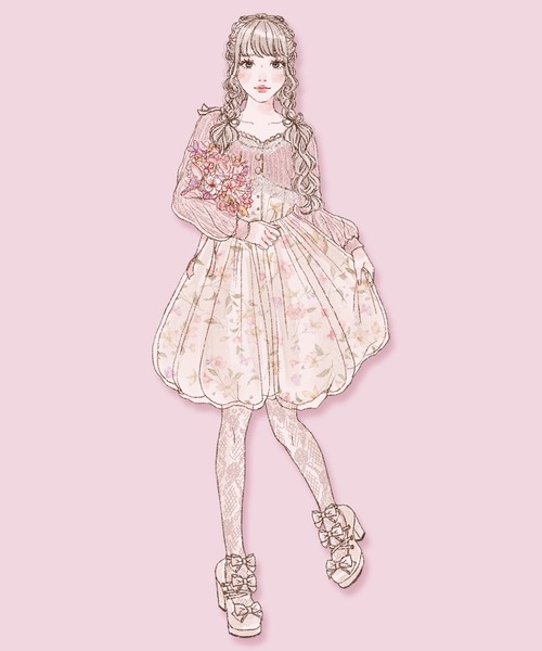 mellfy memory（メルフィーメモリー） ワンピース Blooming butterfly