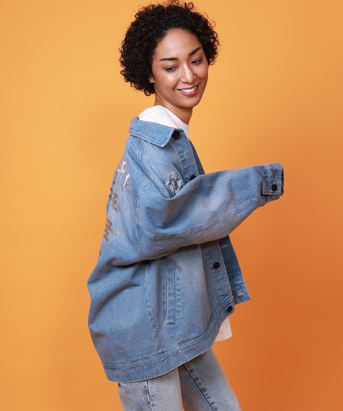 バルーンデニムブルゾン　yori バルーンデニムブルゾン | all item| yori