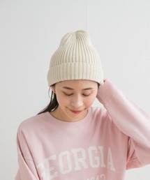 ニット帽 ニットキャップ コットンリネンニットキャップ レディース｜ZOZOTOWN Yahoo!店