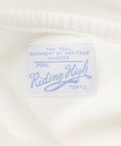 tシャツ 「追加」別注「RIDING HIGH/ライディングハイ」7.5OZ インレーカットオフT レディース
