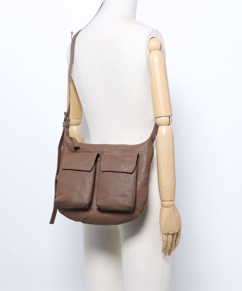 genten（ゲンテン） ショルダーバッグ バッグ ゴートシュリンク
