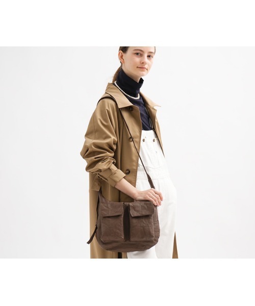 genten（ゲンテン） ショルダーバッグ バッグ ゴートシュリンク