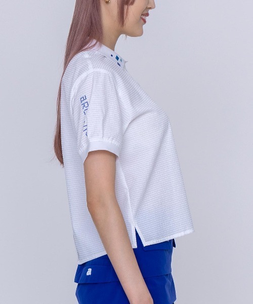 archivio（アルチビオ） ポロシャツ ポロ 「LADIES」サッカー地撥水