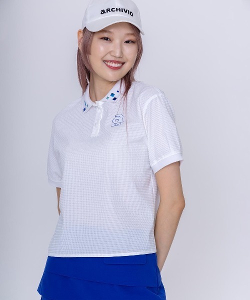 アルチビオ ポロシャツ archivio（アルチビオ） ポロシャツ ポロ 「LADIES」サッカー地撥水