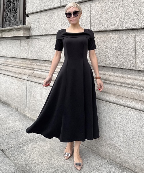 ワンピース −3キロ見えオフショルワンピース : ZOZOTOWN Yahoo!店