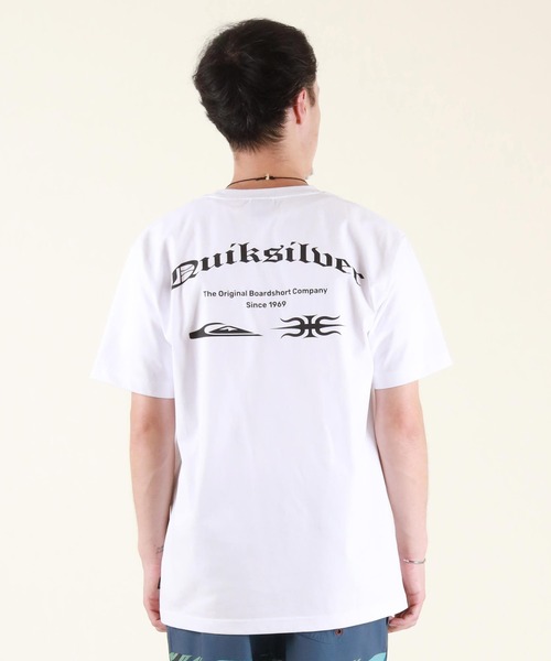 【入手困難】QUIKSILVER バックプリント アーチロゴ タイダイ Tシャツ 入手困難】QUIKSILVER バックプリント アーチロゴ タイダイ T