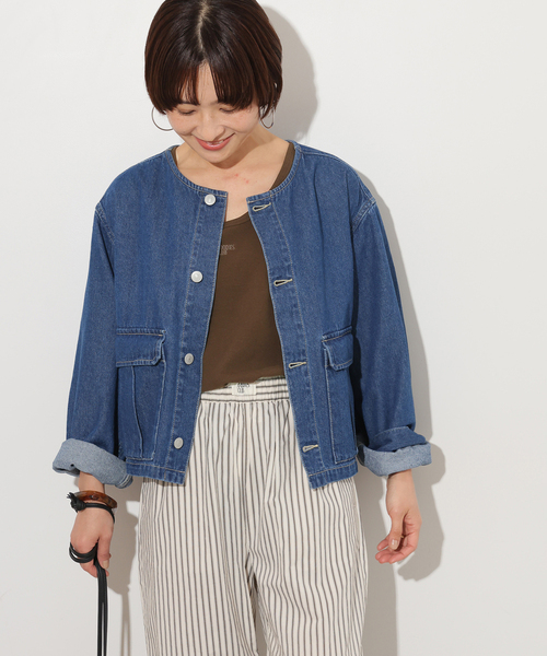 JOURNAL STANDARD relume デニムジャケット gジャン コットン