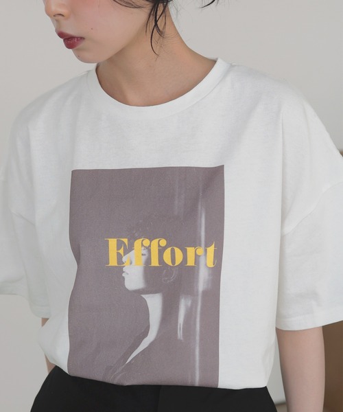 フォトプリントTシャツ ◇FrenchプリントフォトTシャツ（カットソー） | THE SHOP TK
