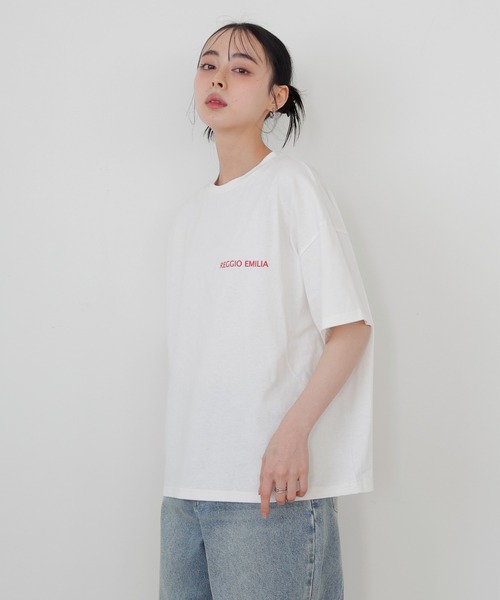 tシャツ フォトプリント半袖Tシャツ レディース LIAN tシャツ フォトプリント半袖Tシャツ レディース : ZOZOTOWN