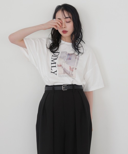 tシャツ 機能素材フォトプリントTシャツ レディース I-SOOK tシャツ フォトプリントグラフィックTシャツ（chiica