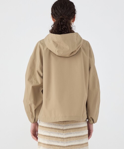 MACKINTOSH ベージュ フードジャケット マッキントッシュ フィロソフィー MACKINTOSH PHILOSOPHY ショート